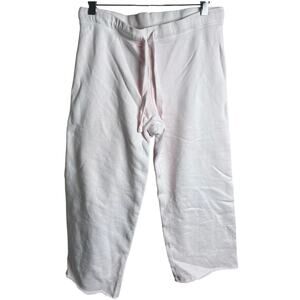 Frank & Eileen XS 100% Cotton Catherine Cropped Wide Sweatpants